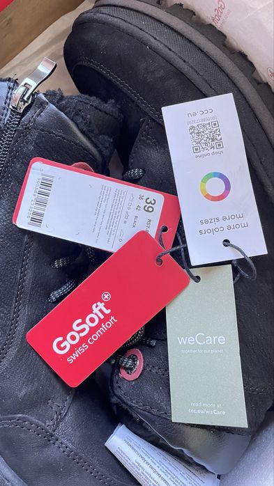 Боти дамски Go Soft Черен