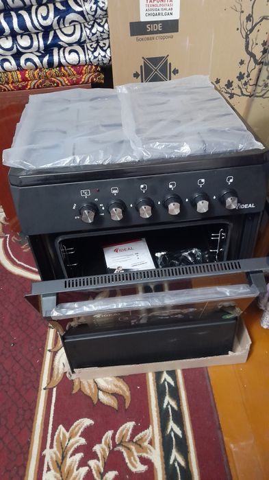 Ideal gaz plitasi yangi ishlatilmagan