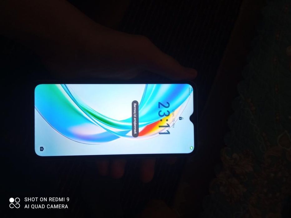 Honor x5b plus holati ideal hotirasi 4/128 hujjat yug