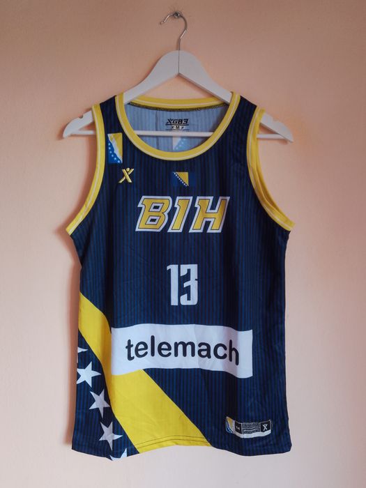 Tricou Baschet Bosnia-Herzegovina #13 Dzanan Musa