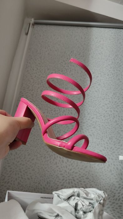 Sandale roz ocazie, casual, unice noi