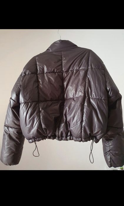 Geacă neagră , Bershka