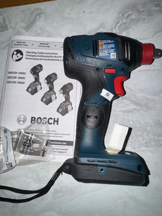 Bosch GDX18V-210 C, гайковерт /шуруповерт 1/4”–1/2”, 3 скорости (соло)