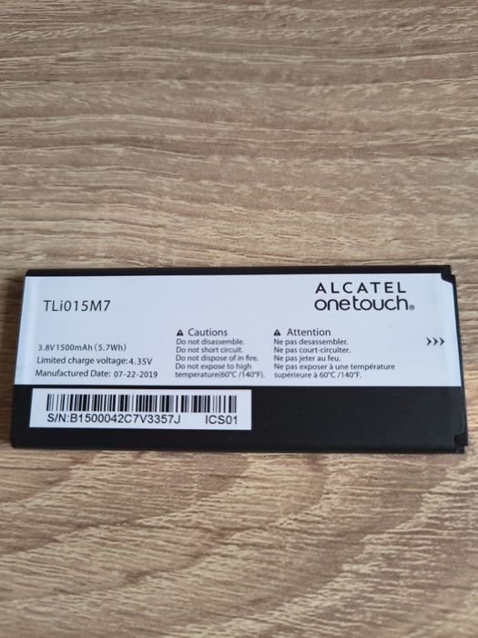 Acumulator baterie Alcatel model TLi015M7