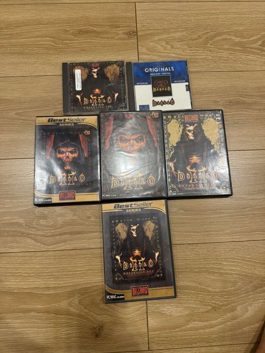 Лот/Колекция стари игри за компютър Диабло /Diablo