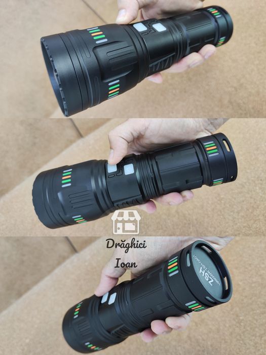 Lanterna TURBO LASER - led PM30 ULS tip LASER pt. distanta < 1,8km