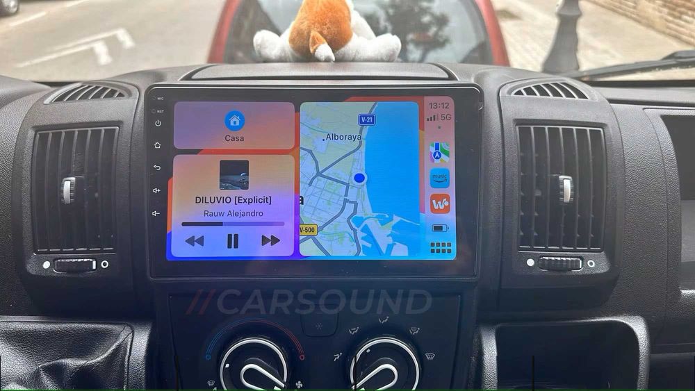 Fiat Ducato - 9" Мултимедия Android 15 Дукато Навигация Андроид