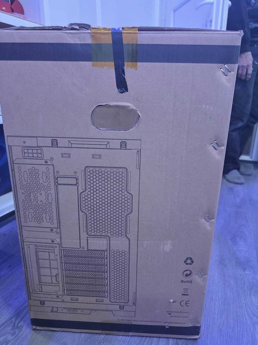 Кутия 1stPLAYER Gaming SP8 SteamPunk, ARGB, Mid-Tower AeroCool с контролер и дистанционно