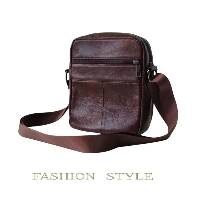 Мъжка чанта от естествена кожа