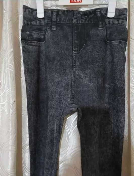 Leggins imitație blugi