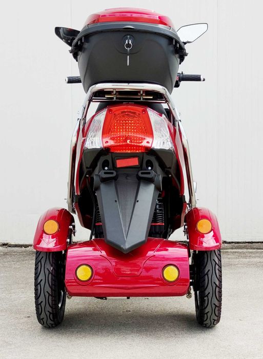 Електрическа триколка двуместна EcoWay модел М9 бордо