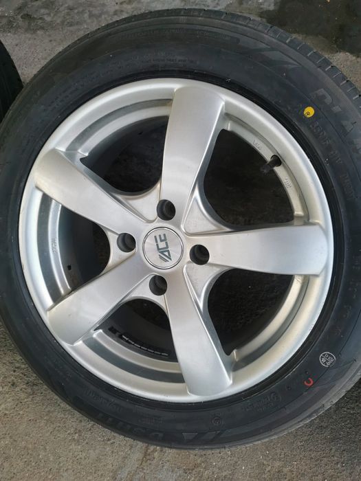 Джанти 16 4х108 с чисто нови летни гуми