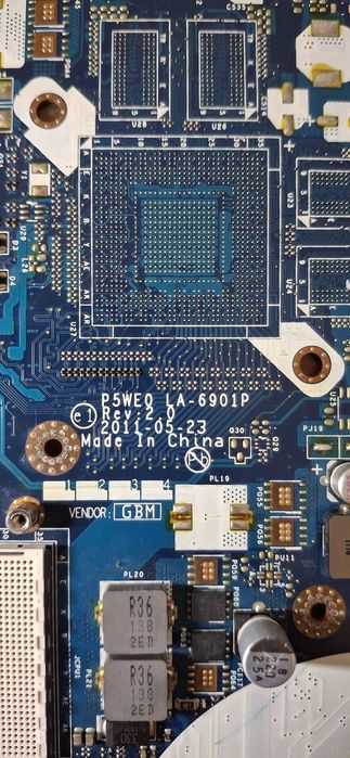 Placa de baza, Packard Bell P5WE0 LA-6901P cu/fara i5-2450M 2.5 GHz