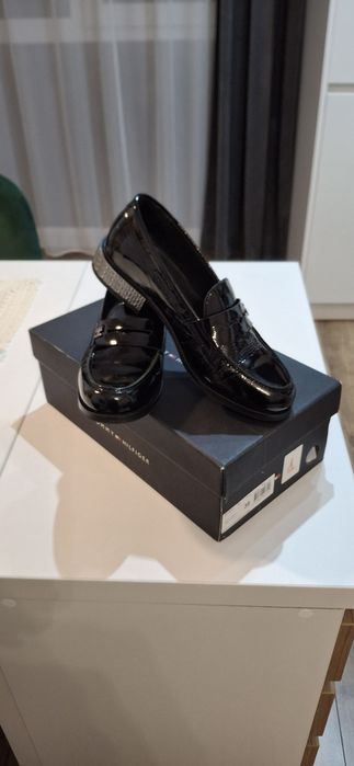 Pantofi din piele naturala Tommy Hilfiger