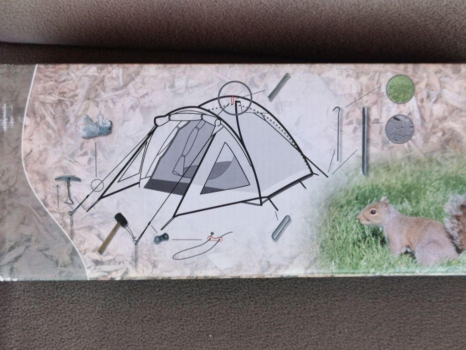 Монтажен комплект за палатка - колчета, гумен чук, въже, ластици и др