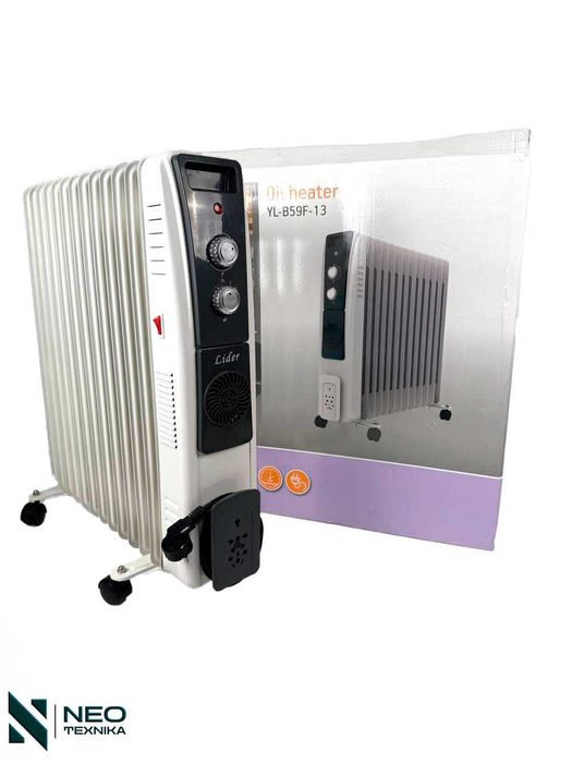 Elektr isitish pechlari, uy uchun, moyli, radiatorli