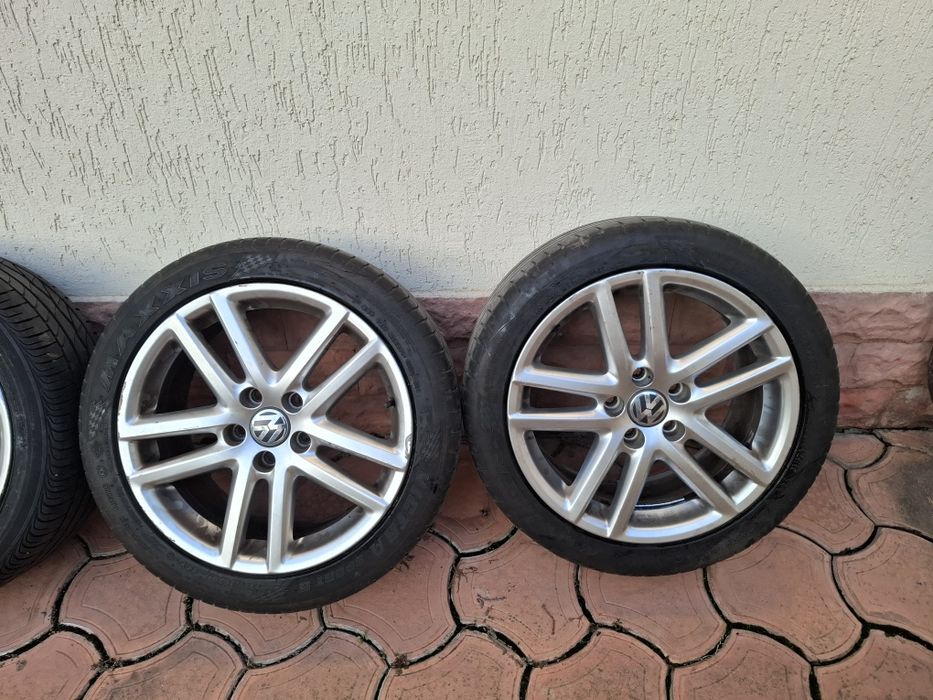 Jante cu anvelope 5x112