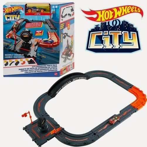 Трек ОРИГИНАЛ HOT WHEELS CITY городские игрушки трек трасса HDN95