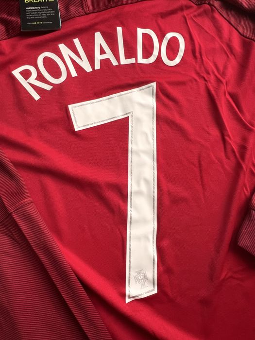 Bluza de fotbal Nike nationala Portugaliei Cristiano Ronaldo CR7 Euro 2016