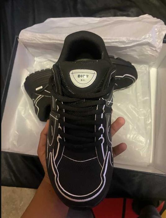 Dior B30 Triple Black (reflective) 40-46