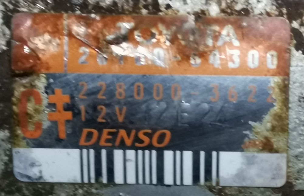 Electromotor Toyota Rav 4 2 D4D 116 cp 1CD-FTV 28100-64300 model 2004