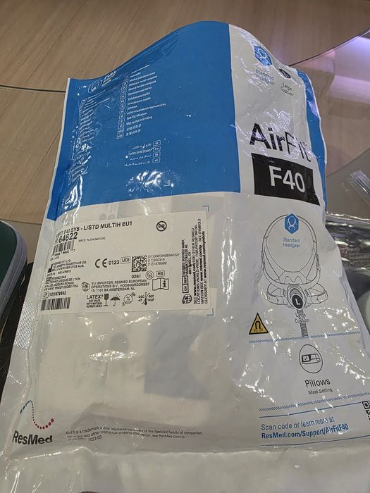 CPAP ResMed AirFit F40 маска за цяло лице L нова