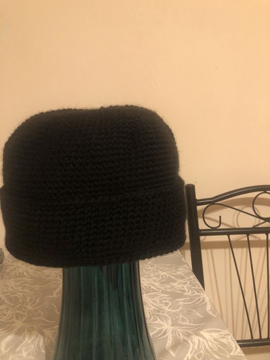 Шапка докер вязанный