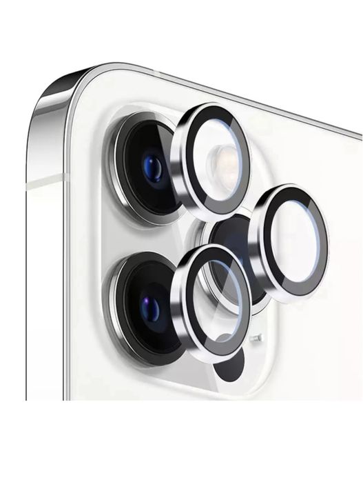 Iphone 13/14/15/16/17 PRO MAX PLUS AIR Protectie/Folie Camera Cerc Met