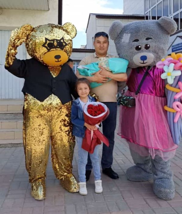 Аниматоры Мишки, Зайка, Лол, и др