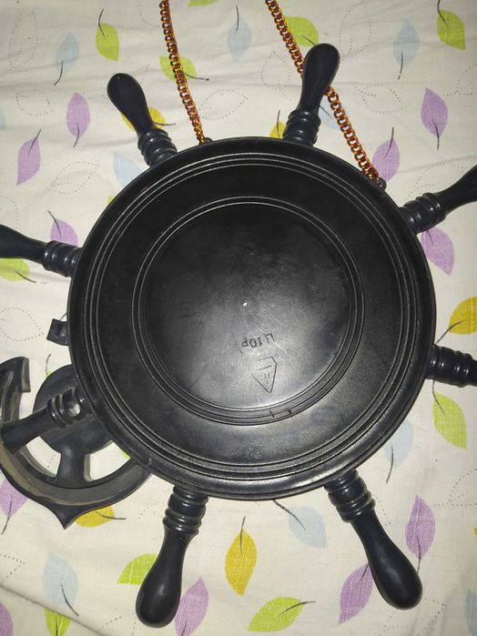 Антиквариат штурвал термометр