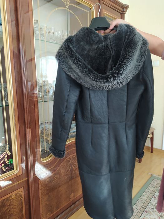 Продам длинную дублёнку