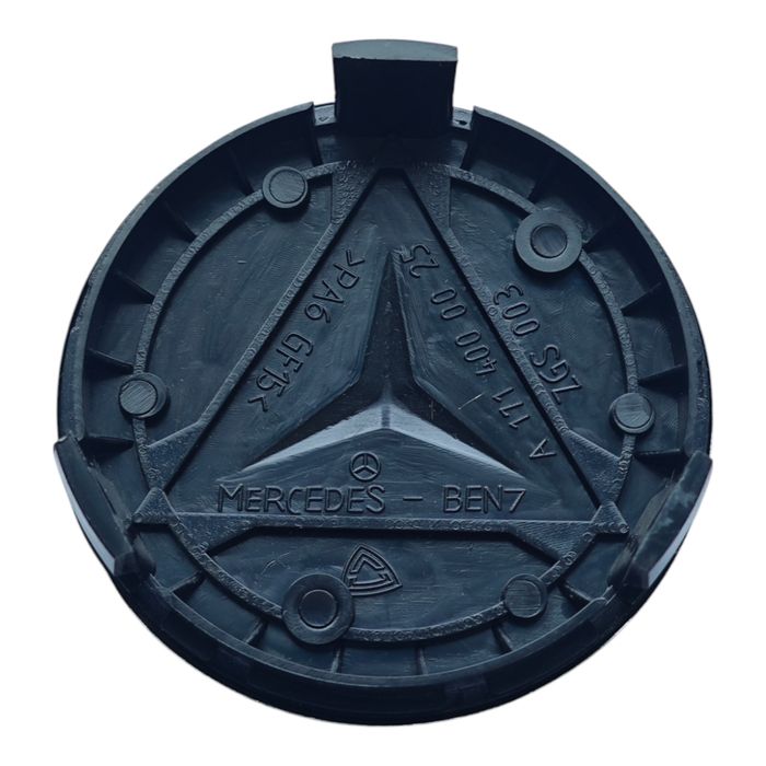 75мм Капачки за джанти за Мерцедес Mercedes-Benz - ЧЕРНИ с надпис