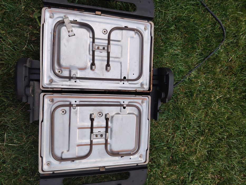 Grătar electric cu doua module