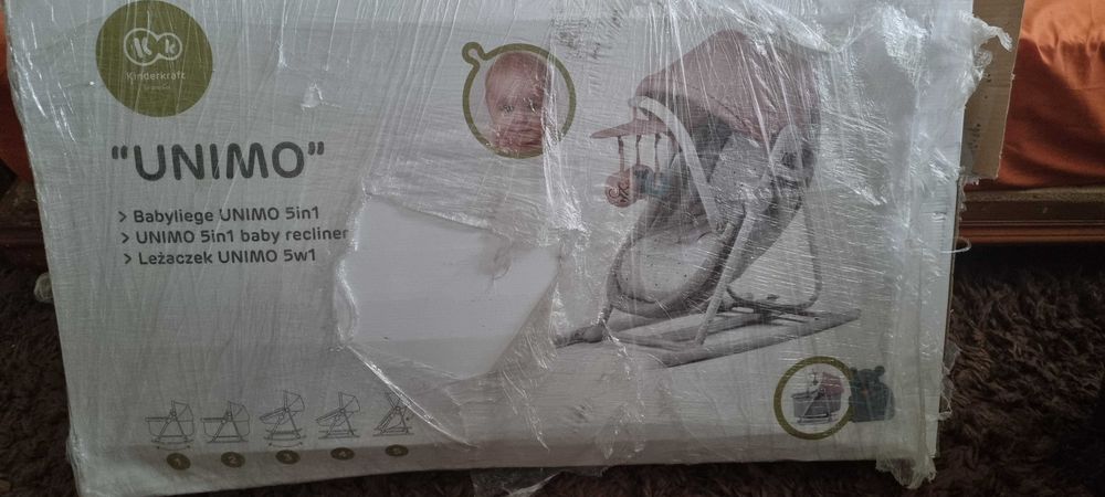 Leagăn bebeluși 5in1 unimo kindercraft