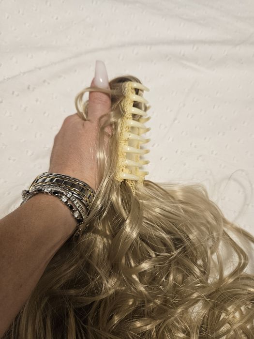 Коса, опашка екстеншън, Венче, диадема от цветя, рози