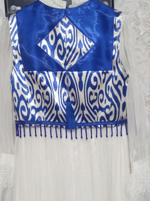 Ansambl kelin salom ko'ylak milliy uslubda