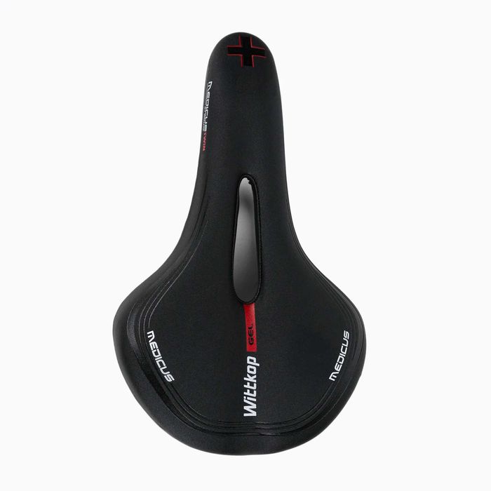 Седло за велоспед Wittkop Medicus Twin 4.0 Gel Black - for MTB bike