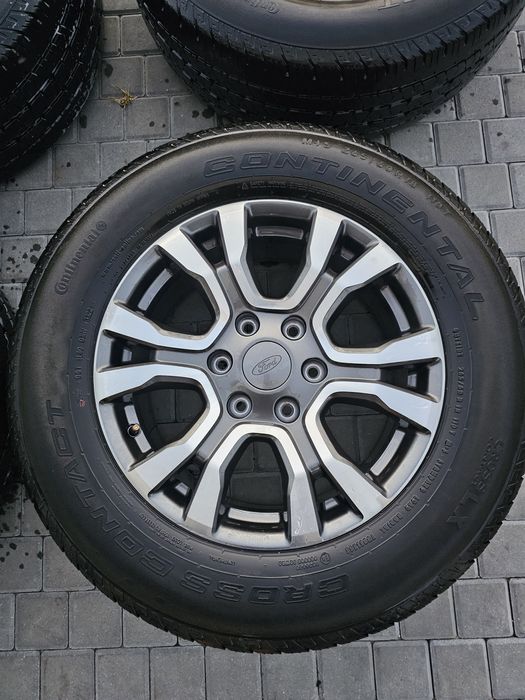 Set de 4 roti, jante ford ranger,  amarok, originale, r18, 6x139