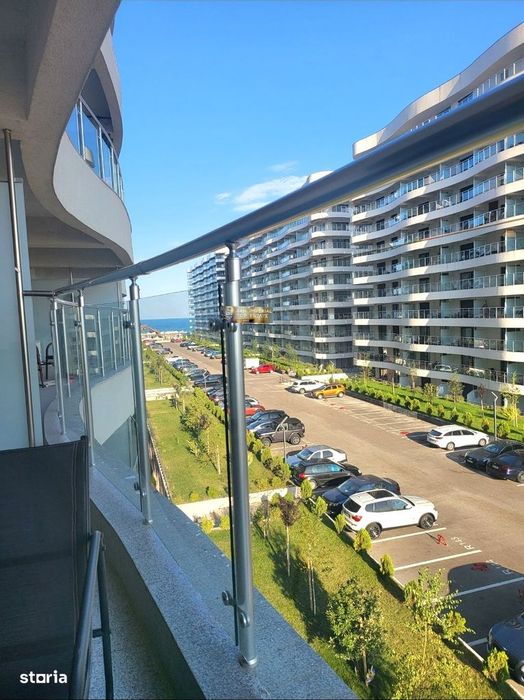 Studio Modern Mamaia Nord Casa del Mar Vedere laterală la mare si lac — fotografia 1