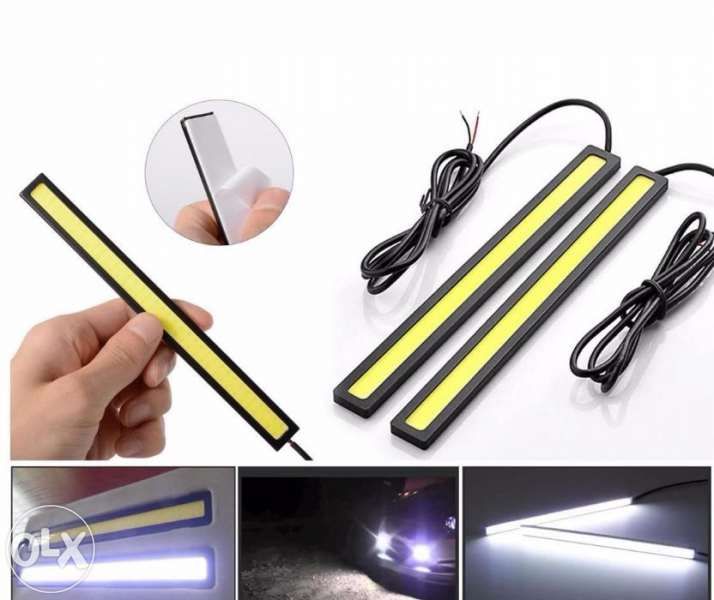 LED светодиодна дневна светлина за автомобил 12V COB DRL 17 см