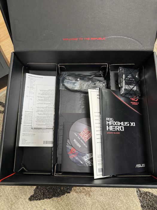 Kit Placa de baza ROG Maximus Hero XI+9700k Delidded