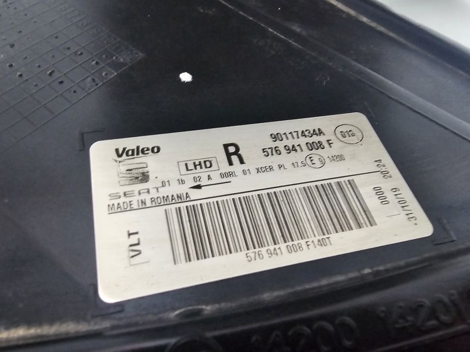 Far dreapta led Seat Ateca dupa 2016 cod 576941008F