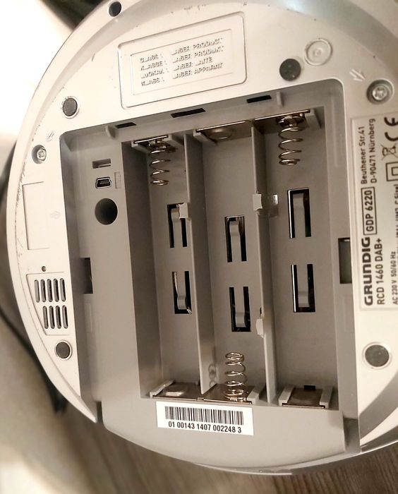 Radio cd player boombox Grundig dab-usb-stick-card-mp3