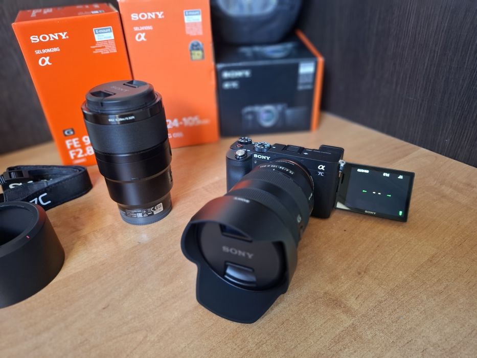 Sony A7C+24-105+90mm Macro.Полный кадр