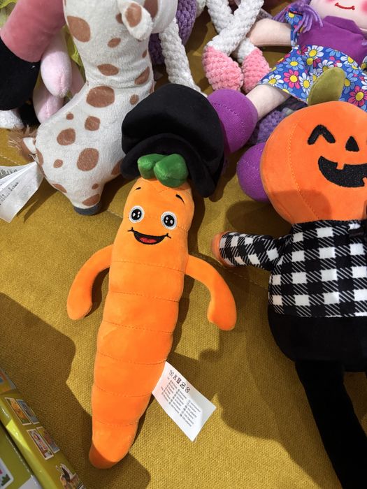 Jucarii de plus copii, morcov si  oita