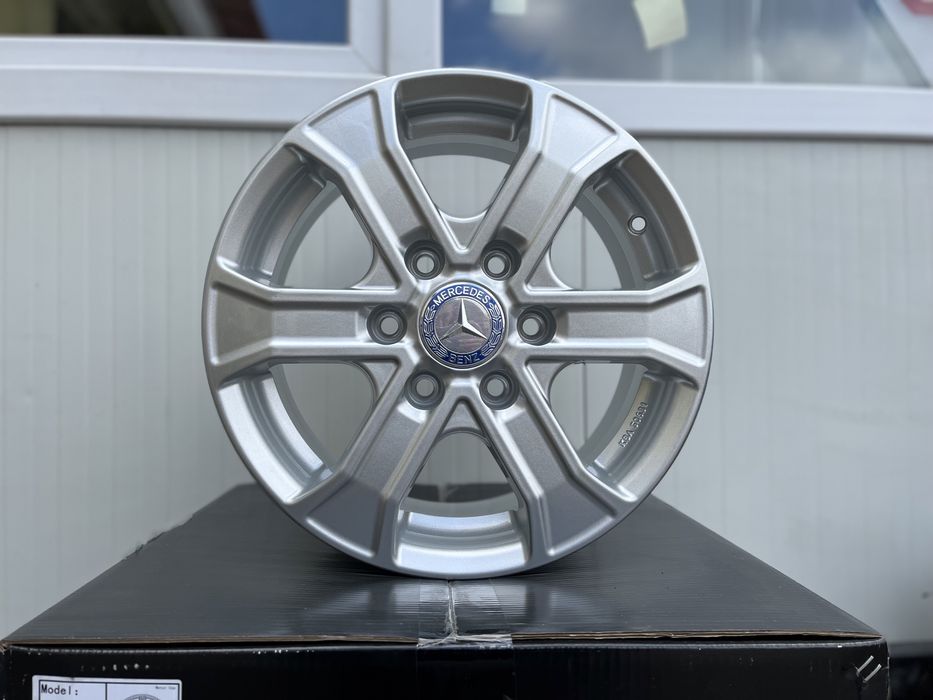 16 Джанти 6x130 Brock немски за бусове - Crafter Sprinter Mercedes VW