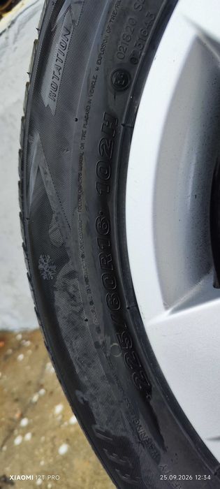 Джанти с зимни гуми 16цола за БМВ