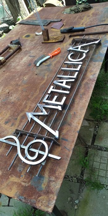 Ковано желязо.   За фенове на  рока.