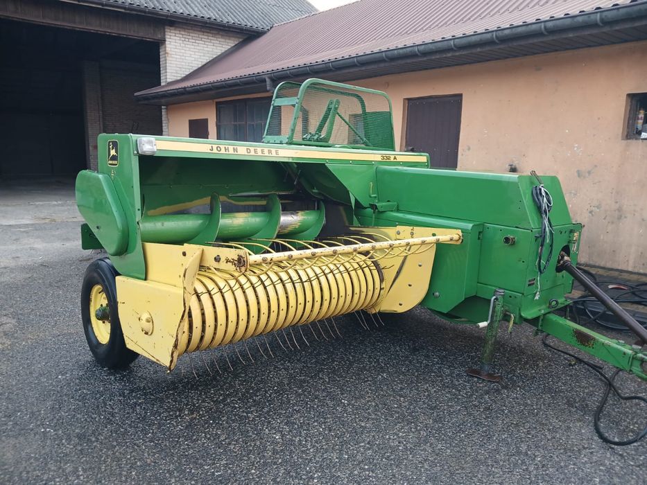 Presa baloti/balotiera dreptunghiulara john deere 332 A