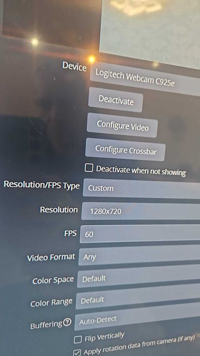 Logitech C925e Webcam FullHD 1080 Peste C920 Videochat,Gaming60FPS,OBS